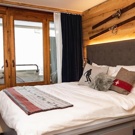 Wunderstay Alpine 403 Centric Studio Balcony/View Davos Exterior foto