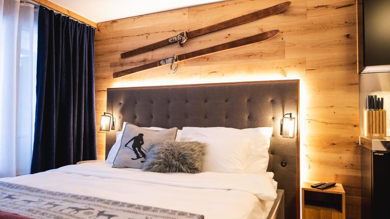 Wunderstay Alpine 403 Centric Studio Balcony/View Davos Exterior foto
